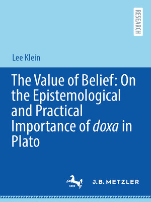 cover image of The Value of Belief